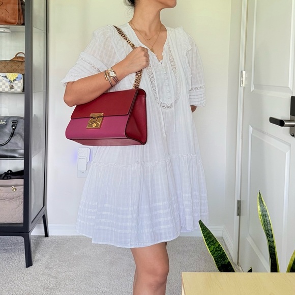 🍓GUCCI Padlock Leather Shoulder Bag - Picture 16 of 16